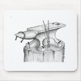 Schmiede-und Hufschmied-Produkte Mousepad