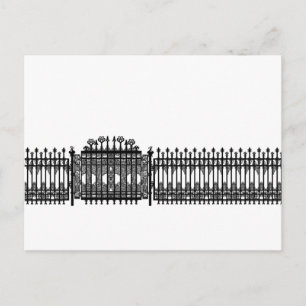 Schmiedeeisen Postkarte