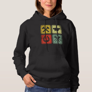 Schmiedehammer Schmiedezange Horseshoe Blacksmith Hoodie