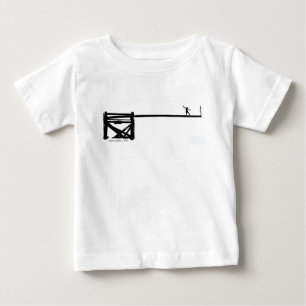 Schmieriges Ballettröckchen Baby T-shirt