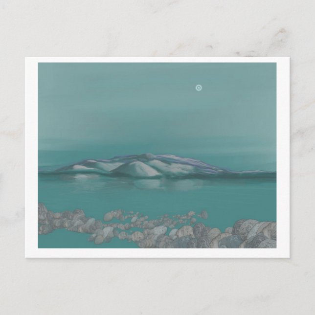 Schmierölleuchte Postkarte (Vorderseite)