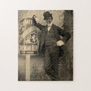 Schmitt & Schwanenfluegel Brauerei Vintag Puzzle