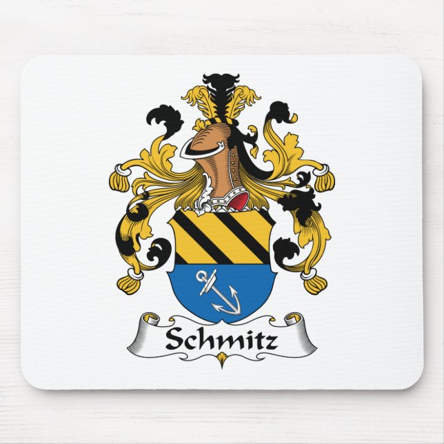 Schmitz Familienwappen Mousepad (Vorne)