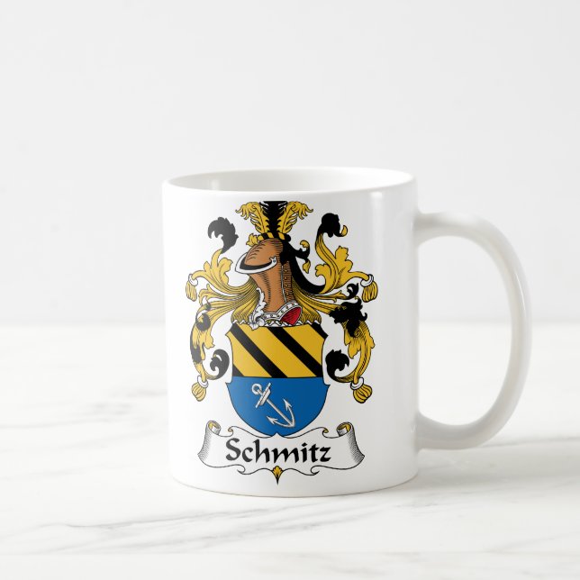 Schmitz Familienwappen Tasse (Rechts)