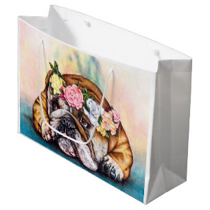 Schmollende Prinzessin Gift Bag Große Geschenktüte