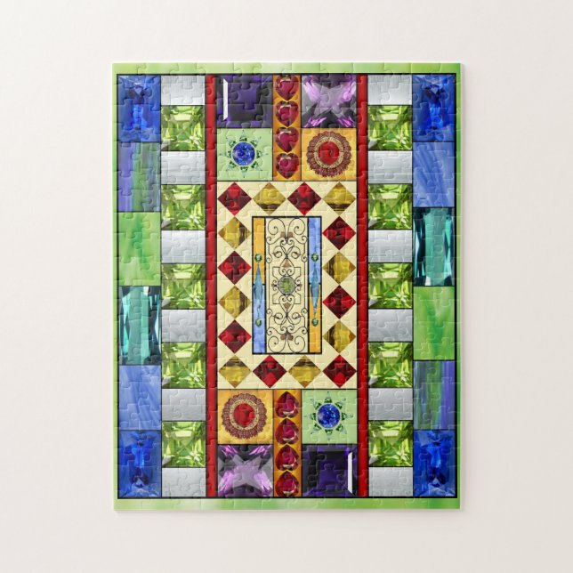 Schmuck 1 Puzzle (Vertikal)