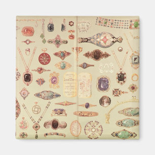 Schmuck aus dem 'Tiffany-Katalog', 1890 Magnet