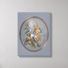 Schmuck der Haubenmeise Leinwanddruck