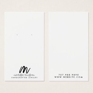 Schmuck-Designer für Minimalistische Pinselschrift