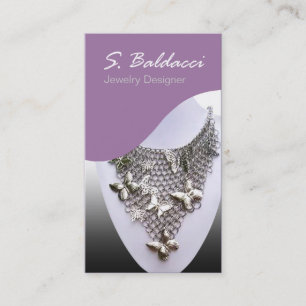 Schmuck-Designer-Gewohnheits-Juwelier Visitenkarte