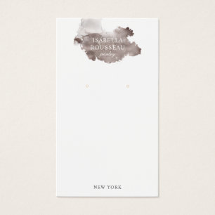 Schmuck Designer Glitzer Wash Earring Display Card
