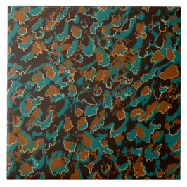 Schmuck Gepunktet Green Fliese