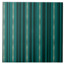 Schmuck gestreift grün