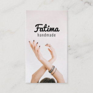 Schmuck Handmade Shop Shop Visitenkarte