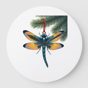 Schmuck Libelle Große Wanduhr