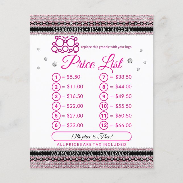 Schmuck Pink Diamond Lux Flyer (Vorne)