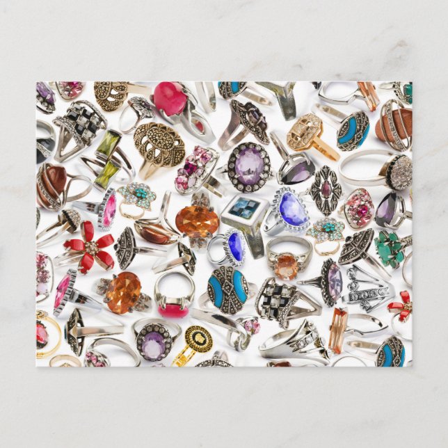 Schmuck Postkarte (Vorderseite)