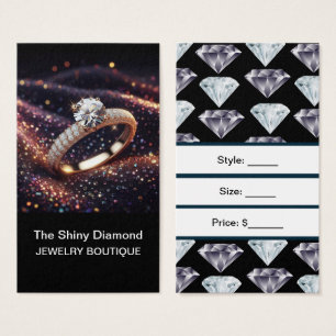 Schmuck-Preisschilder Diamant Individuelle Preissc