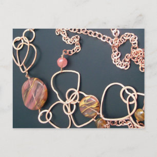 Schmuck-Show-Einladung Einladungspostkarte