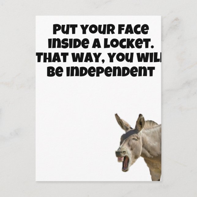 Schmuck-Spaß Postkarte (Vorderseite)