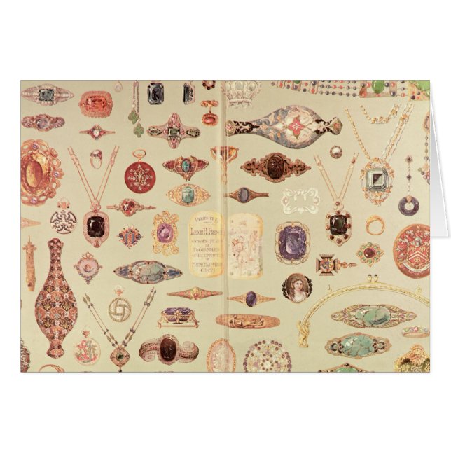 Schmuck vom "Tiffany-Katalog", 1890 (Vorderseite (Horizontal))
