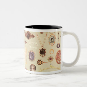 Schmuck vom "Tiffany-Katalog", 1890 Zweifarbige Tasse