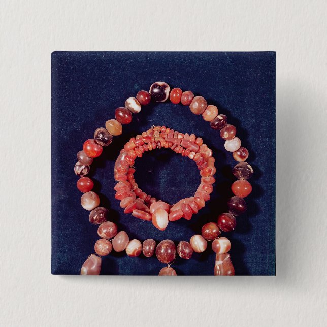 Schmuck von Khorsabad, der Irak Button (Vorderseite)