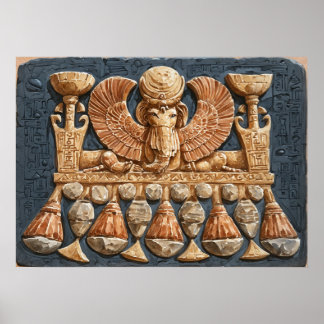 Schmuck von Königin Hatshepsut Poster