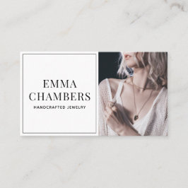 Schmuckdesigner-Visitenkarte Visitenkarte