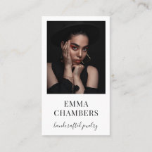 Schmuckdesigner-Visitenkarte