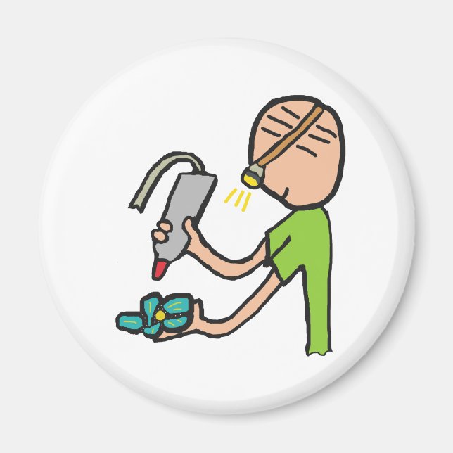 Schmuckherstellung Magnet (Vorne)