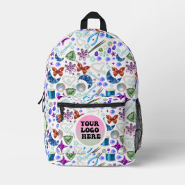 Schmuckherstellung & Perlenarbeiten Geschenkhandwe Bedruckter Rucksack