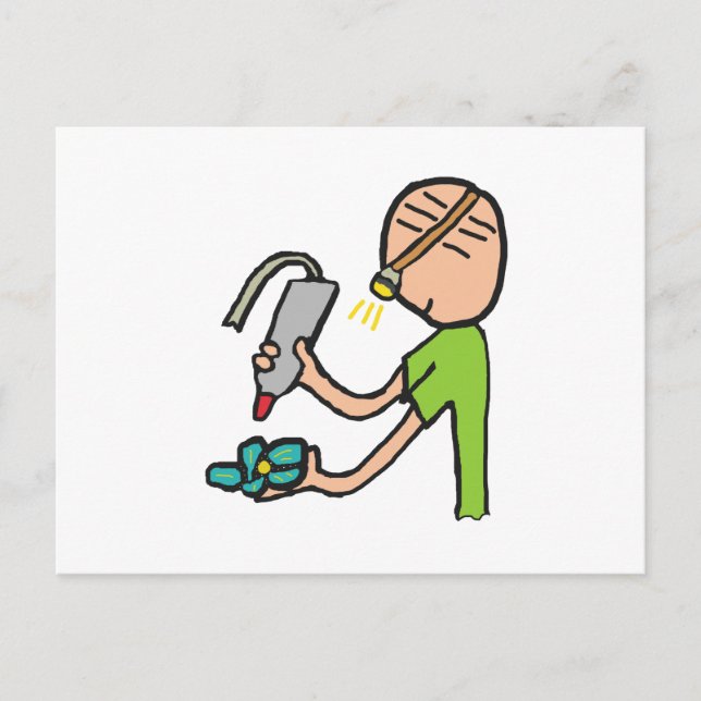 Schmuckherstellung Postkarte (Vorderseite)