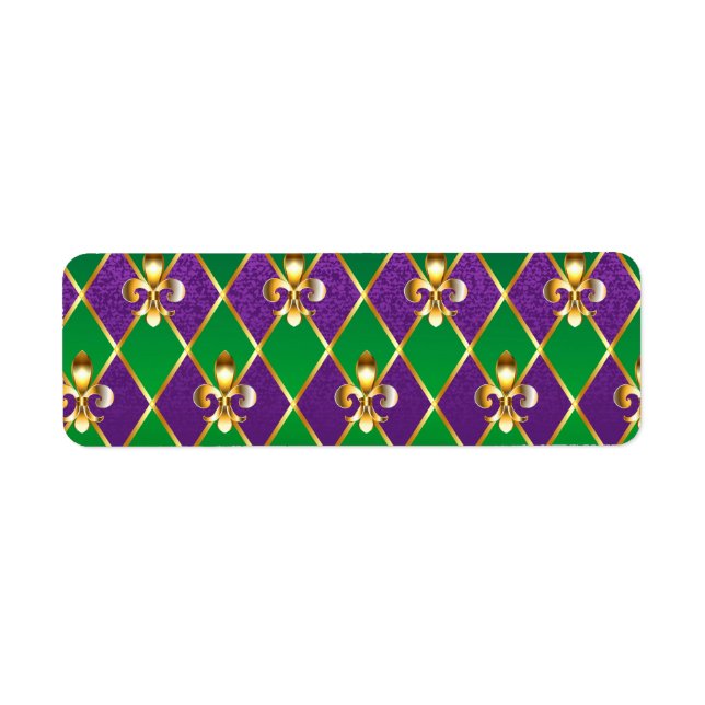 Schmuckhintergrund Mardi Gras (Vorne)