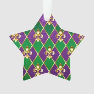 Schmuckhintergrund Mardi Gras Ornament