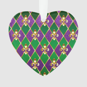Schmuckhintergrund Mardi Gras Ornament