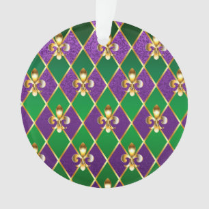 Schmuckhintergrund Mardi Gras Ornament