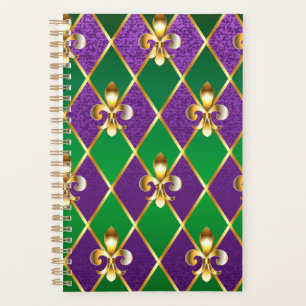 Schmuckhintergrund Mardi Gras Planer