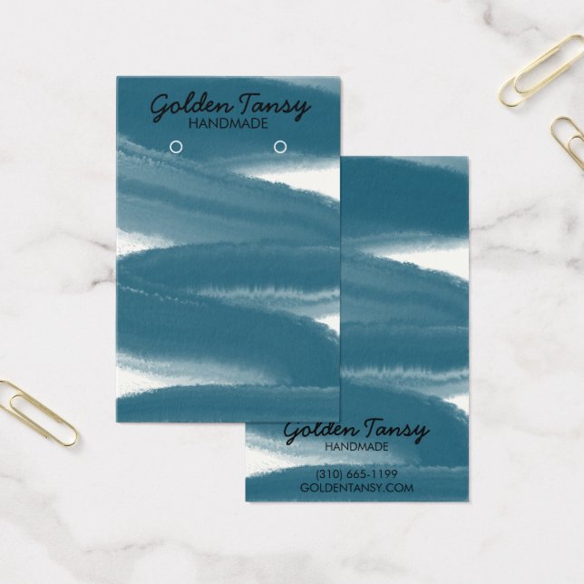 Schmuckkarte für die Tintenpatrone mit dem Erdring (Büro)