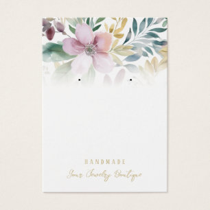 Schmuckkarten für Aquarellbilder sammeln Blume