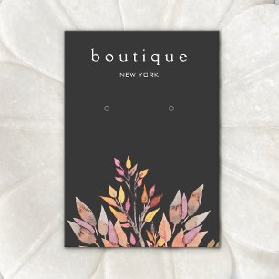 Schmuckkarton für Schwarze Blätter