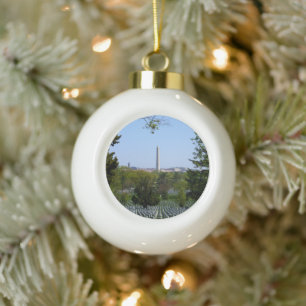 Schmuckkugel zur Dankesschuld Keramik Kugel-Ornament