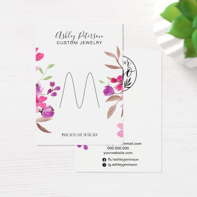 Schmuckring in rosa Blumengestein (Schreibtisch)