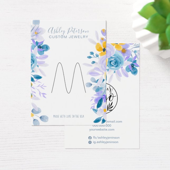 Schmucksäcke mit Blumenmuster (Schreibtisch)