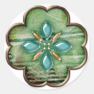 Schmucksticker Runder Aufkleber