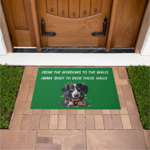 SCHMÜCKT DAS HAUS DACHSHUND FUßMATTE