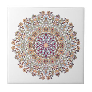 Schmückt Tazhib der persischen Kunst an~ordnen si Fliese