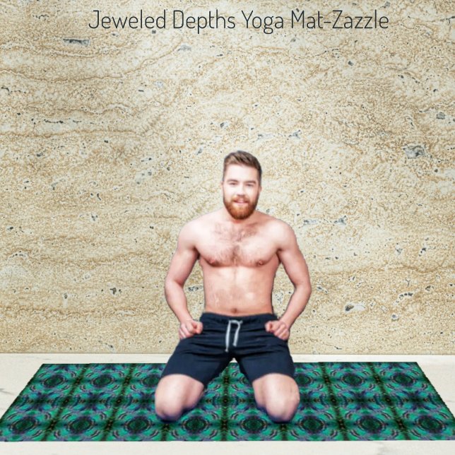 Schmucktiefen-II Yogamatte (Von Creator hochgeladen)