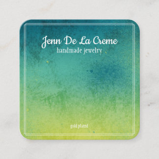 Schmucktöne aus weißem Druck Telefonnummerkarte