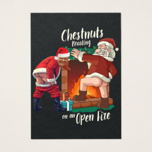 Schmuddell Santa & Trump Dreckige Lebensmittel-Wor
